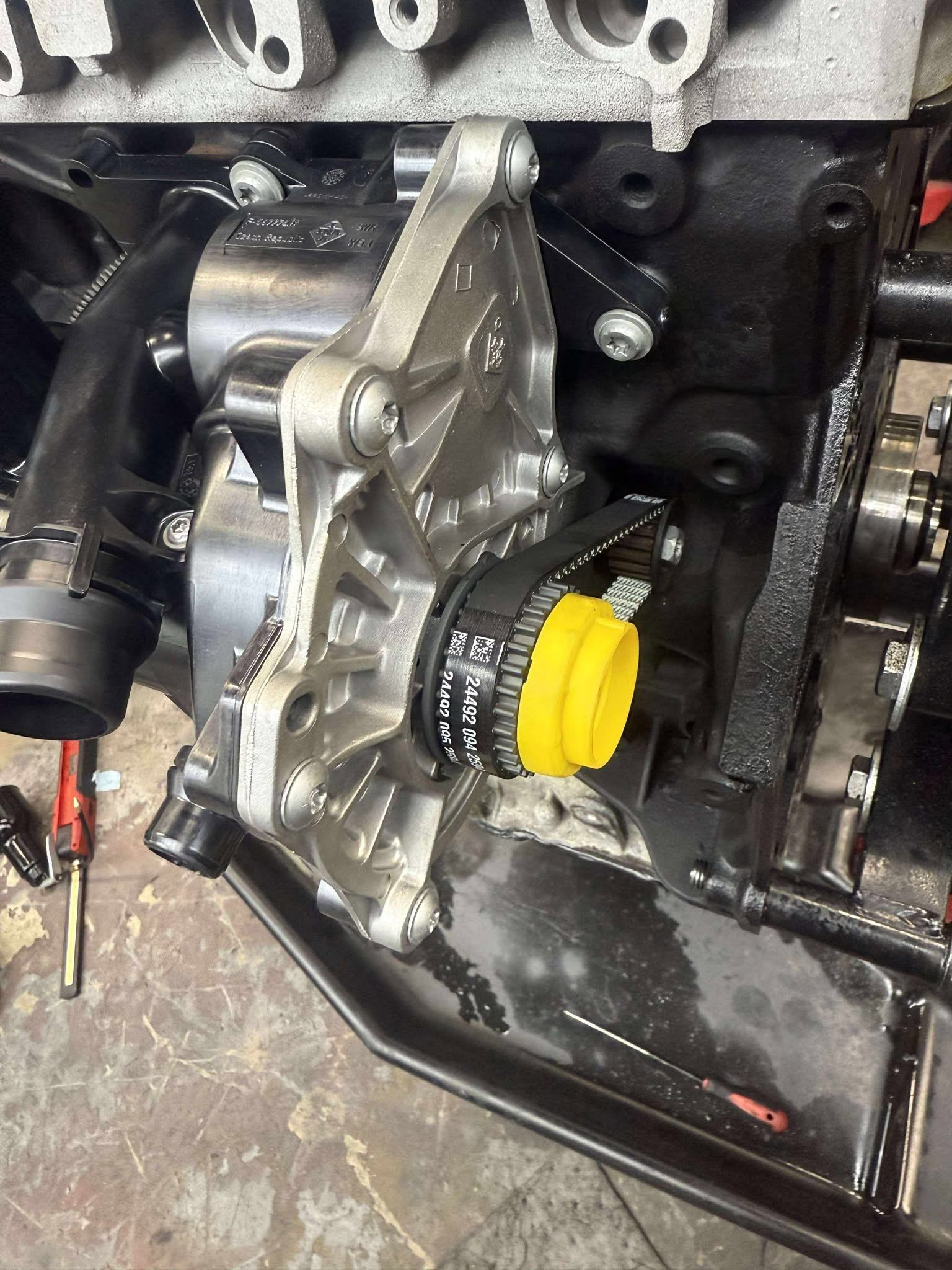 Spark plug service inspection